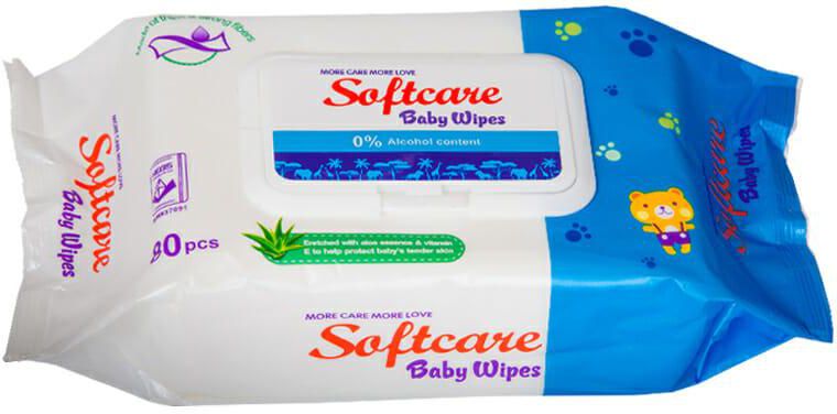 Softcare Baby Wipes 80's
