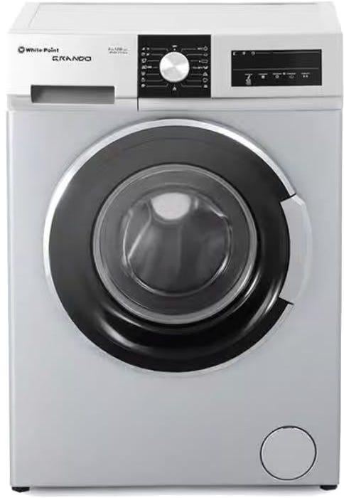 Get White Point WPW71015DSWS Front Loading Washing Machine, 7 KG, Digital - Silver with best offers | Raneen.com