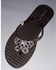 THE SHOP Butterfly Flip Flop Slippers - Brown, Gold & Silver