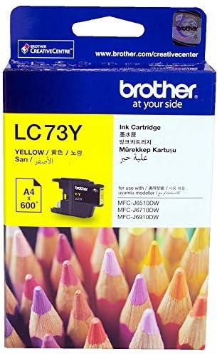 Brother Lc73 Ink Cartridge, Yellow