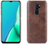 Mobile Case For Oppo A9 2020 / A5 2020 / A11X Shockproof Lychee Leather Texture PC plus PU Case(Brown)