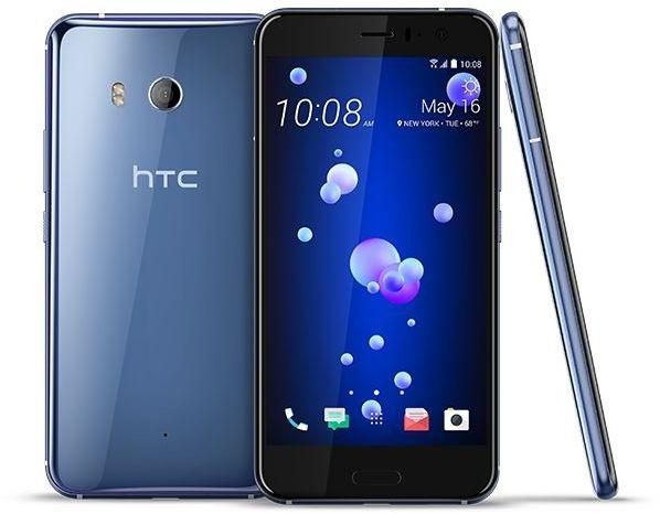 HTC U 11 Dual SIM - 128GB, 6GB RAM, 4G LTE, Amazing Silver