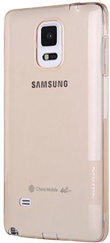 Nillkin Nature 0.6MM TPU Slim Case Cover for Samsung Galaxy Note 4 (N9100)- Gold