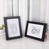 Photo Frame Picture Frame Style Desk Display Simple Basic Style Photo Combination Family Photo Wall Painting Black