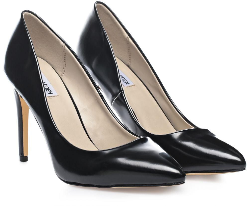 ستيف مادن كعب حذاء رسمي للنساء 6 US , اسود