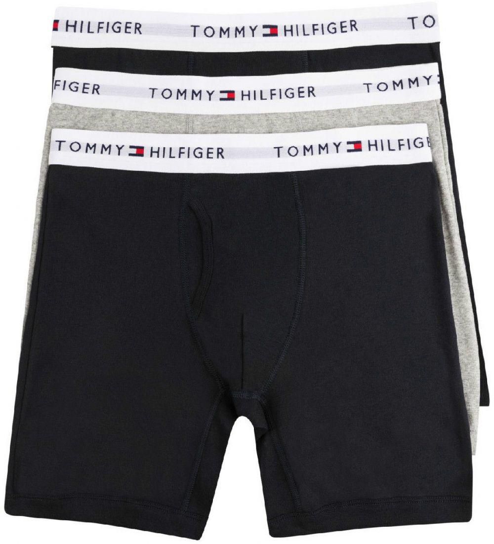 Tommy Hilfiger Boxers 3 Pieces for Men , Size L , Multi Color , 09TE001099
