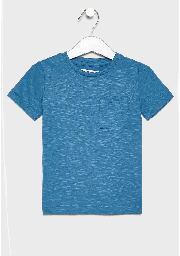 Infant Pocket Detail T-Shirt Blue