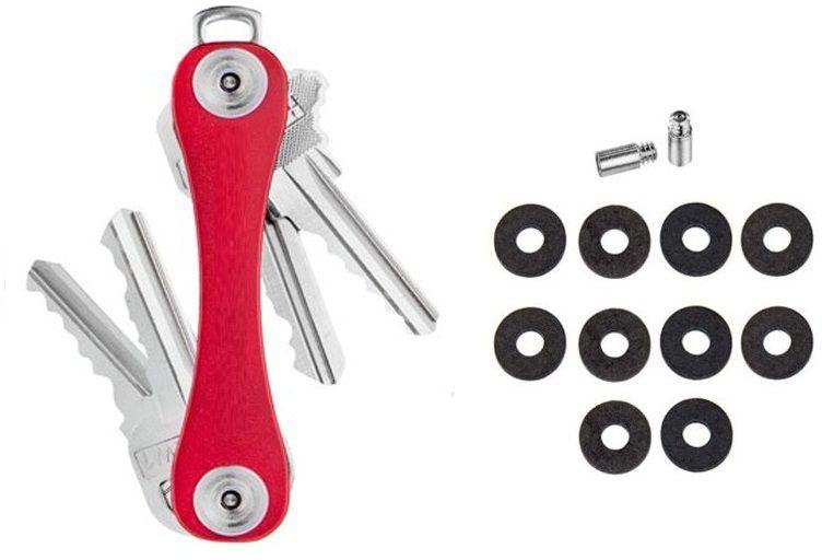 Key Holder Compact ‫(Red, 2-16 Keys)