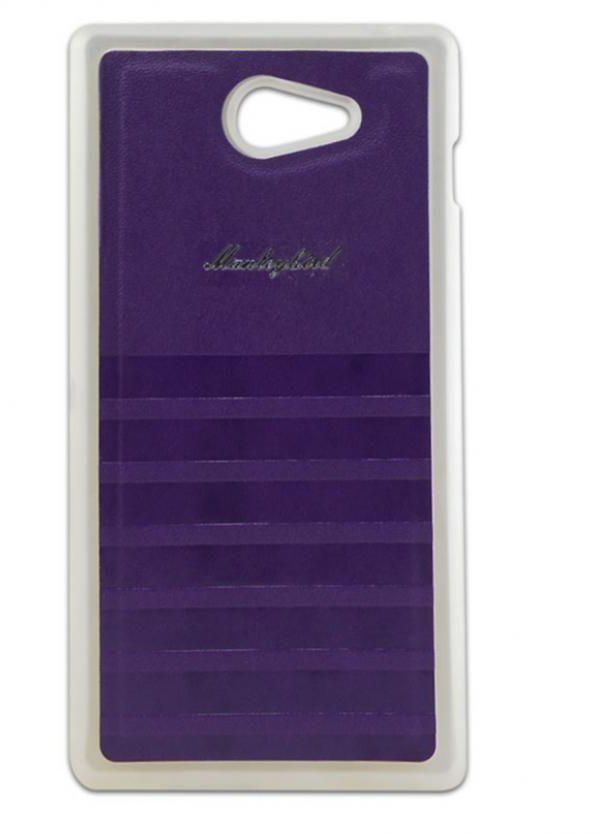 Generic Back Cover for Sony Xperia M2 - Purple