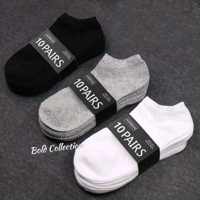 Fashion 5PCs Classy Comfort Freesize Men Ankle Socks