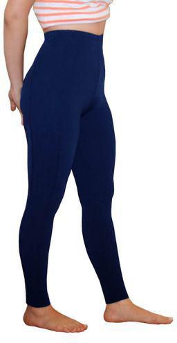 Fashion Navy blue Tights with a band