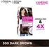 L'Oreal Paris Casting Creme Gloss 300 Dark Brown Hair Color