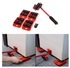 Heavy Duty Furniture Lifter/Transport/ Mover Hand Tool, Set Of 5
