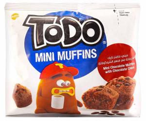 Todo - Mini Chocolate Muffins With Chocolate Chips - 1 Pc