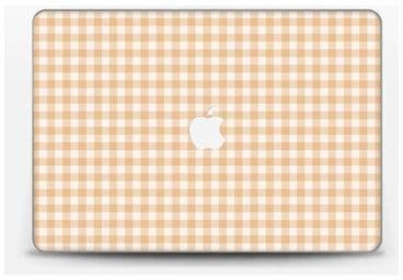 غلاف لاصق بطبعة مربعات لجهاز ماك بوك آير 13 (2017) متعدد الألوان
