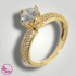 Butterfly Shenoute Soiree Ring ( The Promise) For Women - Golden Color Sizes 6,7,8,9