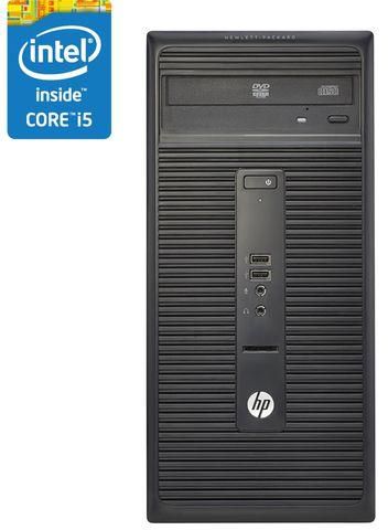 HP 280 G1 Microtower PC - Intel Core i5 - 4GB RAM - 500GB HDD - Intel GPU - DOS