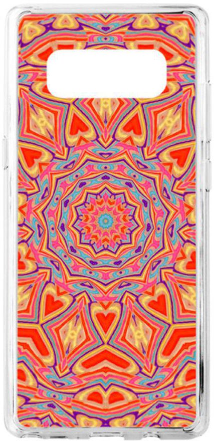 Plastic Printed Case Cover For Samsung Galaxy Note8 Mandala 011
