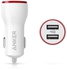 Anker Car Charger PowerDrive2 , 24W, 2 Port Car Charger, White