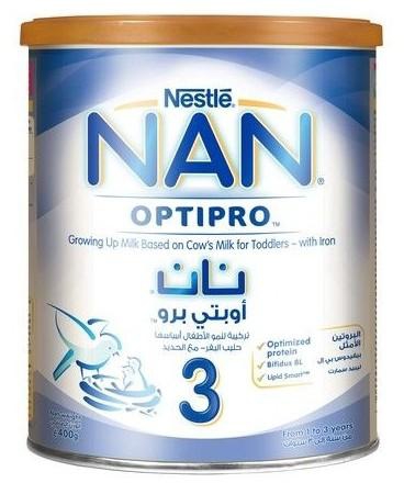 Nestle Nan Optipro3 Infant Formula Baby Food 400g Tin