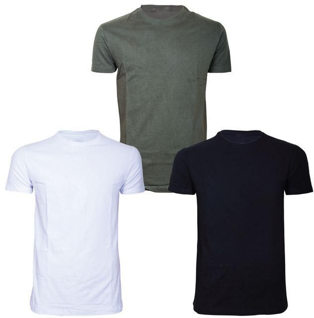 Mavazi Afrique Plain T-shirt Bundle (3-in-1) - Multicolour