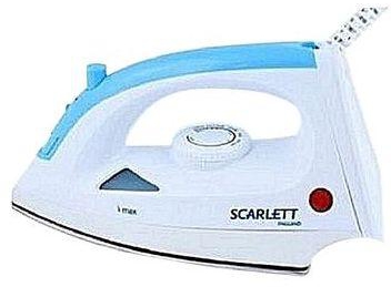 Scarlett Steam Iron Box - 1200W - White & Blue