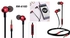 Remax RM-610D In-ear Stereo Headphone – Red