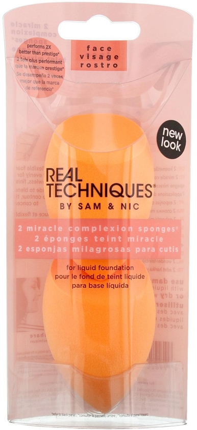 Real Techniques Miracle Sponge, 2 Piece Pack