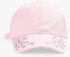 Pink Embroidered Cap