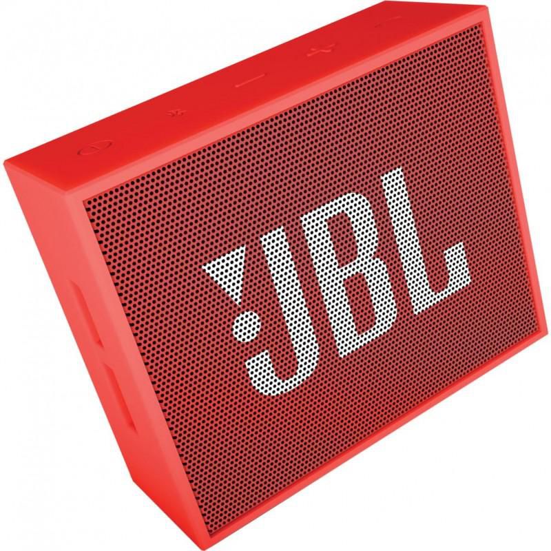 JBL Go, Portable Speaker, Bluetooth, 3.5 mm (Audio Jack), Red