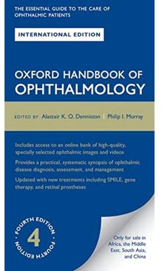 Oxford Handbook of Ophthalmology Oxford Medical Handbooks Ed 4