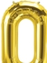 Letter-O Shape Foil Party Balloon 16inch