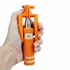 Generic Mini Extendable Handheld Fold Self-portrait Stick Holder Monopod Orange