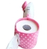 Generic Hello Kitty Toilet Paper Holder With Hanger - Pink