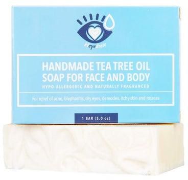Handmade Tea Tree Oil Soap For Face And Body 5ounce