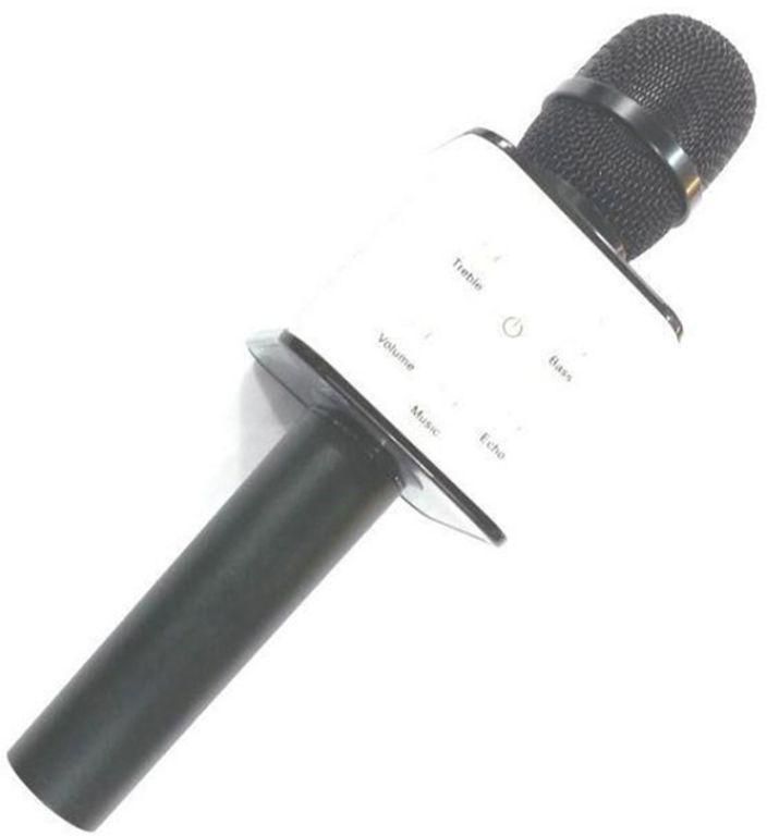 Q7 Bluetooth Karaoke Microphone Black/Silver