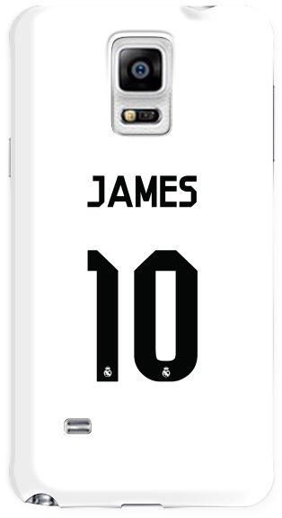Stylizedd Samsung Galaxy Note 4 Premium Slim Snap case cover Matte Finish - James Real Jersey