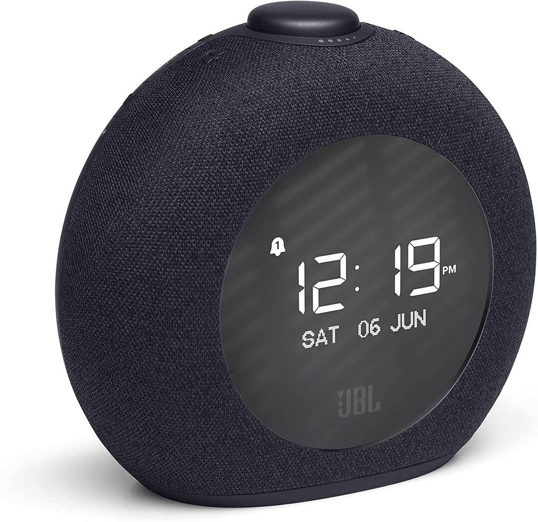 Jbl Horizon 2 Bluetooth Clock Radio Speaker With Fm Radio And Dab Black, Jblhorizon2Blkeu