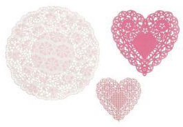 Talking Tables Pink N Mix Doily