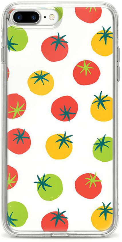 Protective Case Cover For Apple iPhone 8 Plus Different Tomatoes Full Print