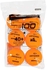 TTB 100* 40+ 6-Pack Table Tennis Balls - Orange