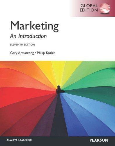 Marketing: an Introduction, Plus MyMarketingLab with Pearson Etext: International Edition ,Ed. :11