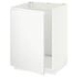 METOD Base cabinet for sink, white/Ringhult white, 60x60 cm - IKEA