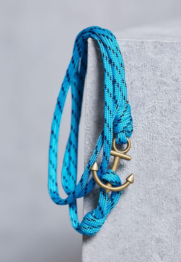 Anchor Wrap Around Bracelet
