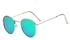 نظارة شمسية بإطار بيضوي وعدسات واقية من الأشعة فوق البنفسجية للنساء