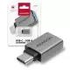 AXAGON RUCM-AFA, reduction USB-C (M) -> USB-A (F), USB 3.2 Gen 2, 3A, ALU