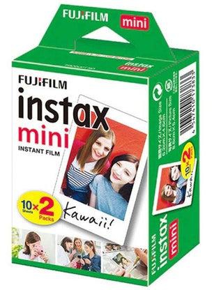 حزمة Instax Mini Instant Film المكونة من 2 × 10 ورقات أبيض