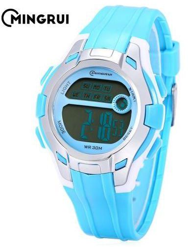 Mingrui Kids Digital Watch - Blue