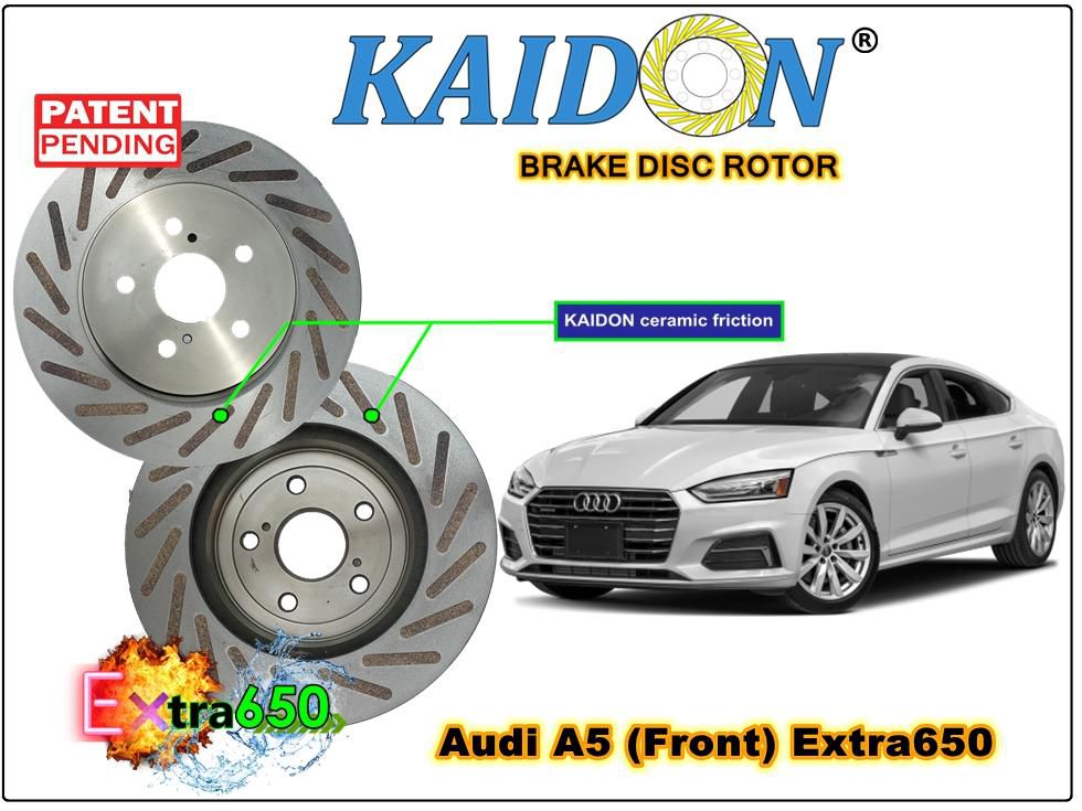 Kaidon-brake AUDI A5 Disc Brake Rotor (Front) type "Extra650" spec