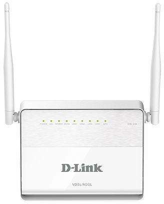 D-Link DSL-224 VDSL2/ADSL2+ Wireless N300 4-Port Router